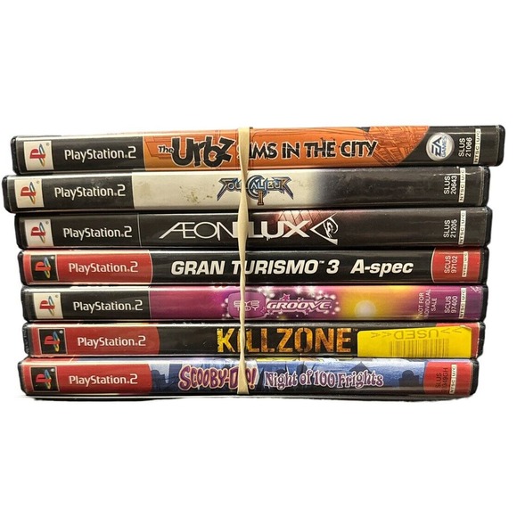 Vtg 2004 2005 ps2 games lot bundle PlayStation 2‎ Scooby-Doo Killzone Gran Turis - Picture 1 of 9